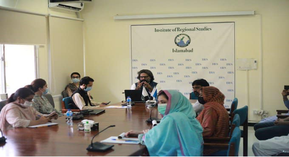 PAYF’s In-House Seminar at IRS, DG PAYF briefed on Pakistan’s Assistance to Afghanistan since August 2021