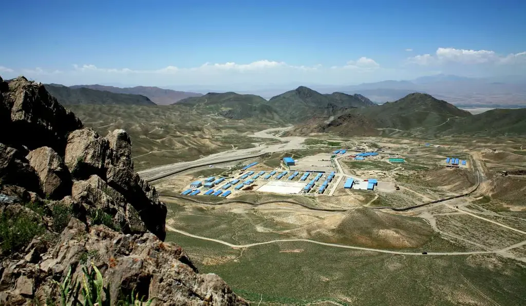 Mes Aynak copper mine project in Afghanistan, kicks off.
