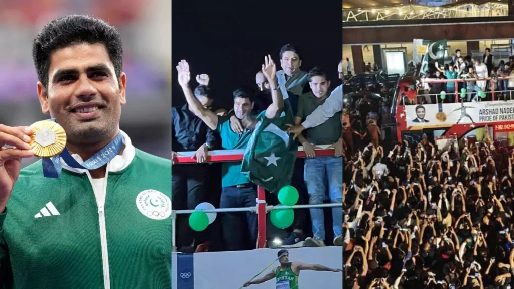 Arshad Nadeem Returns to His Home Country to a Rousing Welcome!