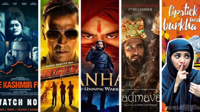 Some examples of Bollywood movies which depict Islamophobia