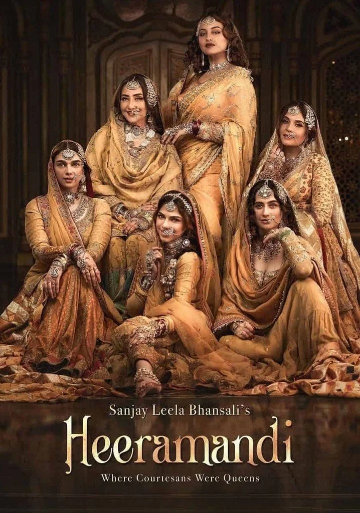 Poster of series "Heeramandi"