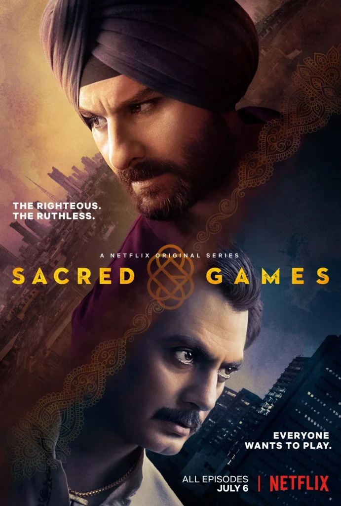 Poster of series "Sacred Games"