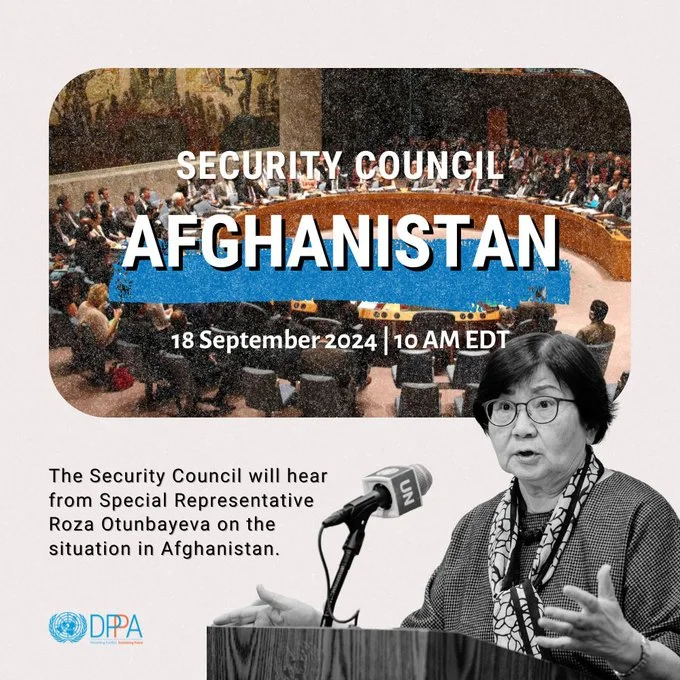 The UN Security Council reviews Afghanistan's situation, featuring reports by UNAMA and UN Women in a quarterly meeting.