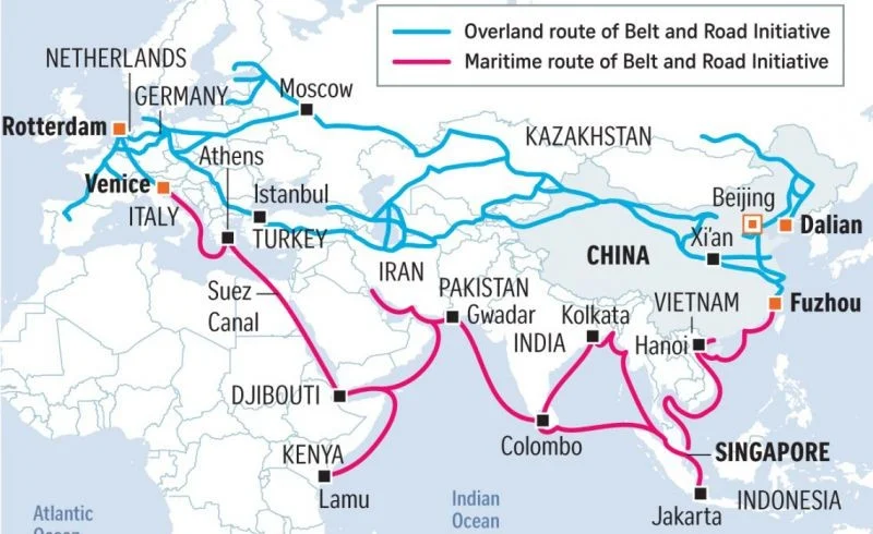 China's Belt and Road Initiative (BRI)