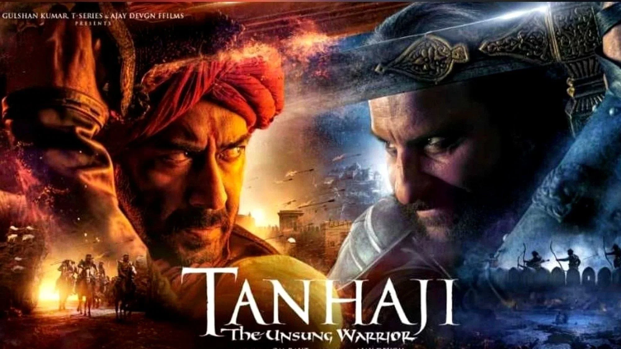 Poster of the film 'Tanhaji: The Unsung Hero'