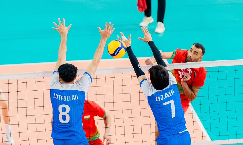 Afghanistan's national volleyball team lost 3-2 to Tajikistan in the CAVA Championship, with one win against the Maldives.