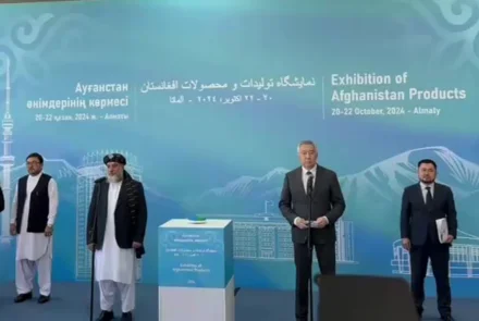 Afghan-Kazakh exhibition in Almaty fosters trade relations, featuring 250 Afghan traders showcasing diverse products.