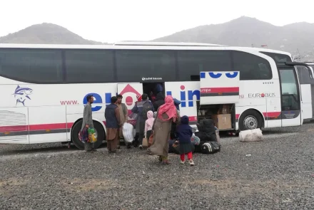 Ministry of Transport and Civil Aviation has transported around 40,000 Afghan migrants home this year, providing essential support.