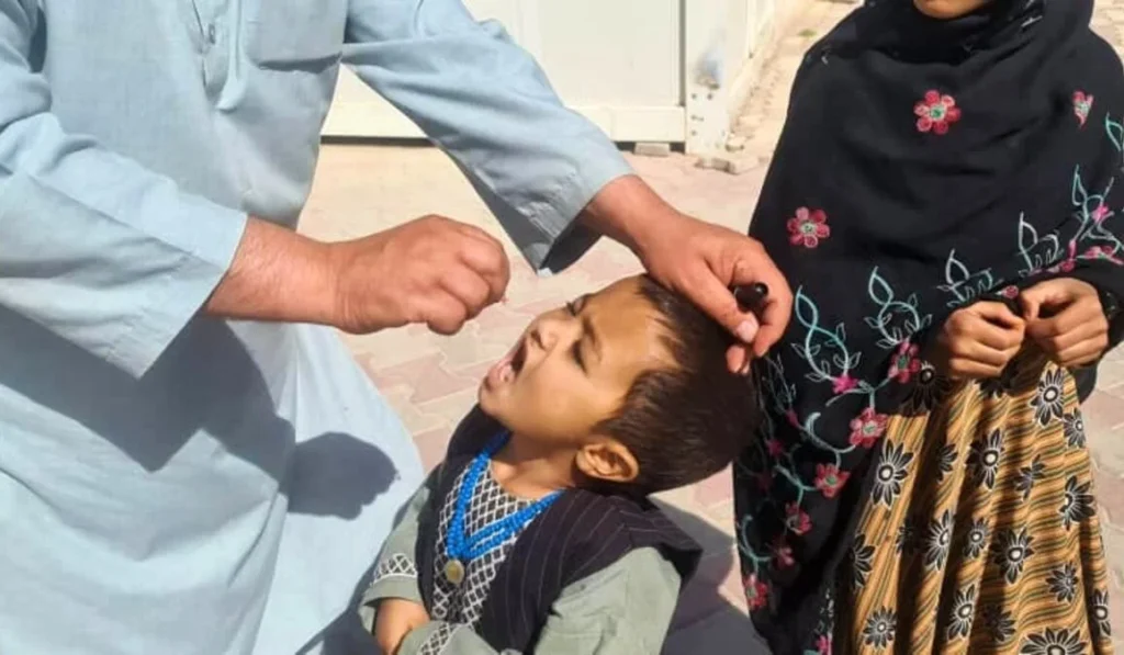 WHO confirms 23 polio cases in Afghanistan this year, highlighting challenges in eradication due to halted vaccinations. [File]