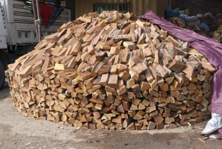 Residents in Kabul struggle with high firewood prices as winter power outages worsen; they urge government action. [Image via Tolo News]