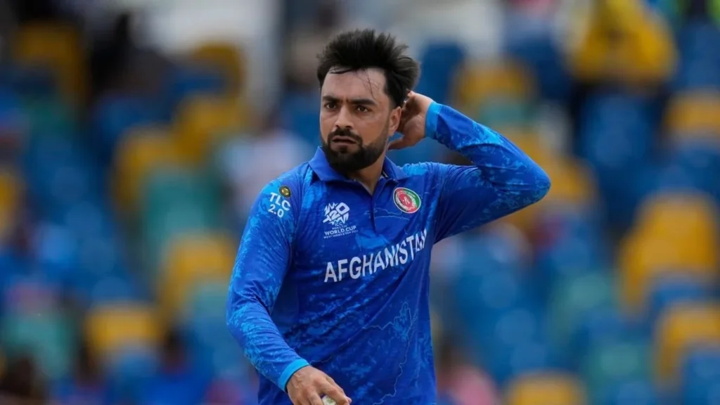 Rashid Khan makes his return to Afghanistan's Test squad after four years for the series against Zimbabwe. [Image via Reddit]