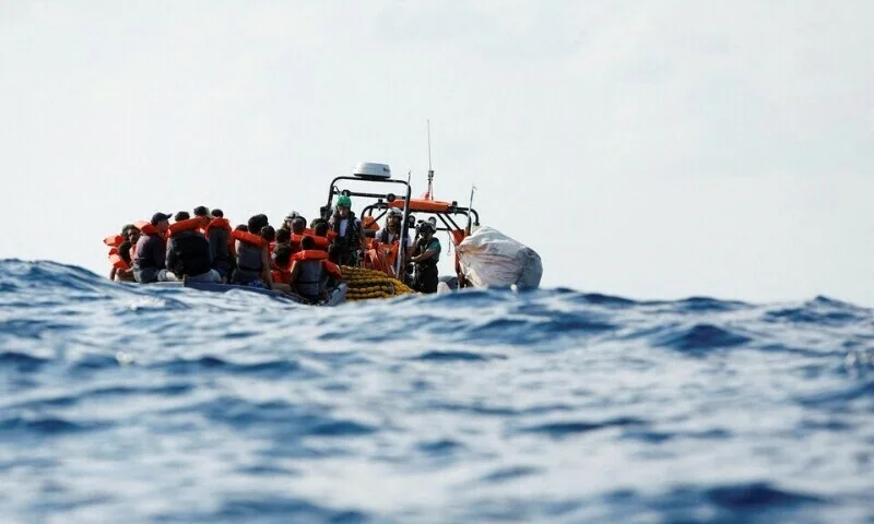 Pakistani migrants feared dead as vessel capsizes near Libya; embassy, FO, and IOM respond to tragic incident. [Image via Dawn]