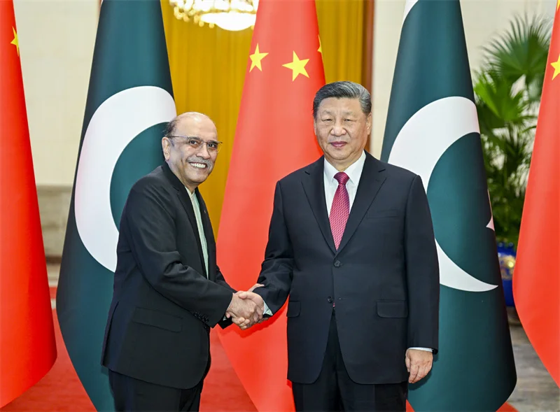 Pakistan and China discuss Afghanistan’s integration, urging action against terrorism for regional stability. [Image via Xinhua]